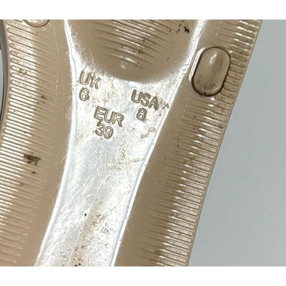 STEVE MADDEN One Band Jelly Sandals Ciela Blush Size 8 - Picture 6 of 8